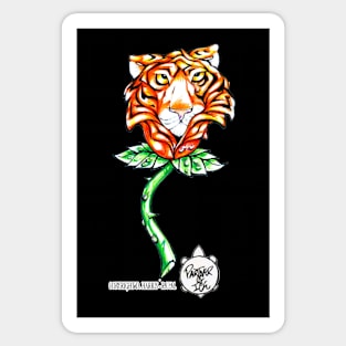 TIGER-ROSE Sticker